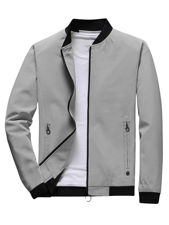 Lymio men jackets || bomber jacket for men || Lightweight Outwear Sportswear Bomber Jacket